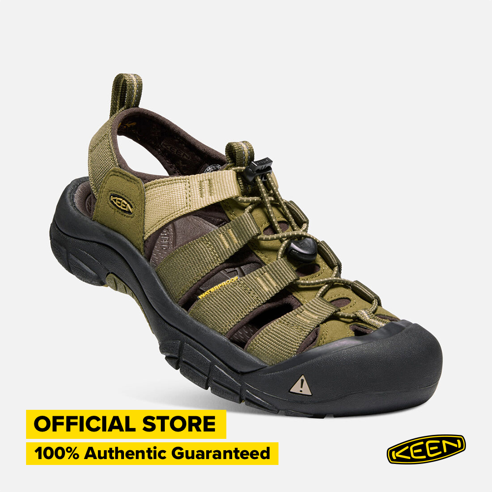 KEEN MEN'S NEWPORT HYDRO - DARK OLIVE/ANTIQUE BRONZE